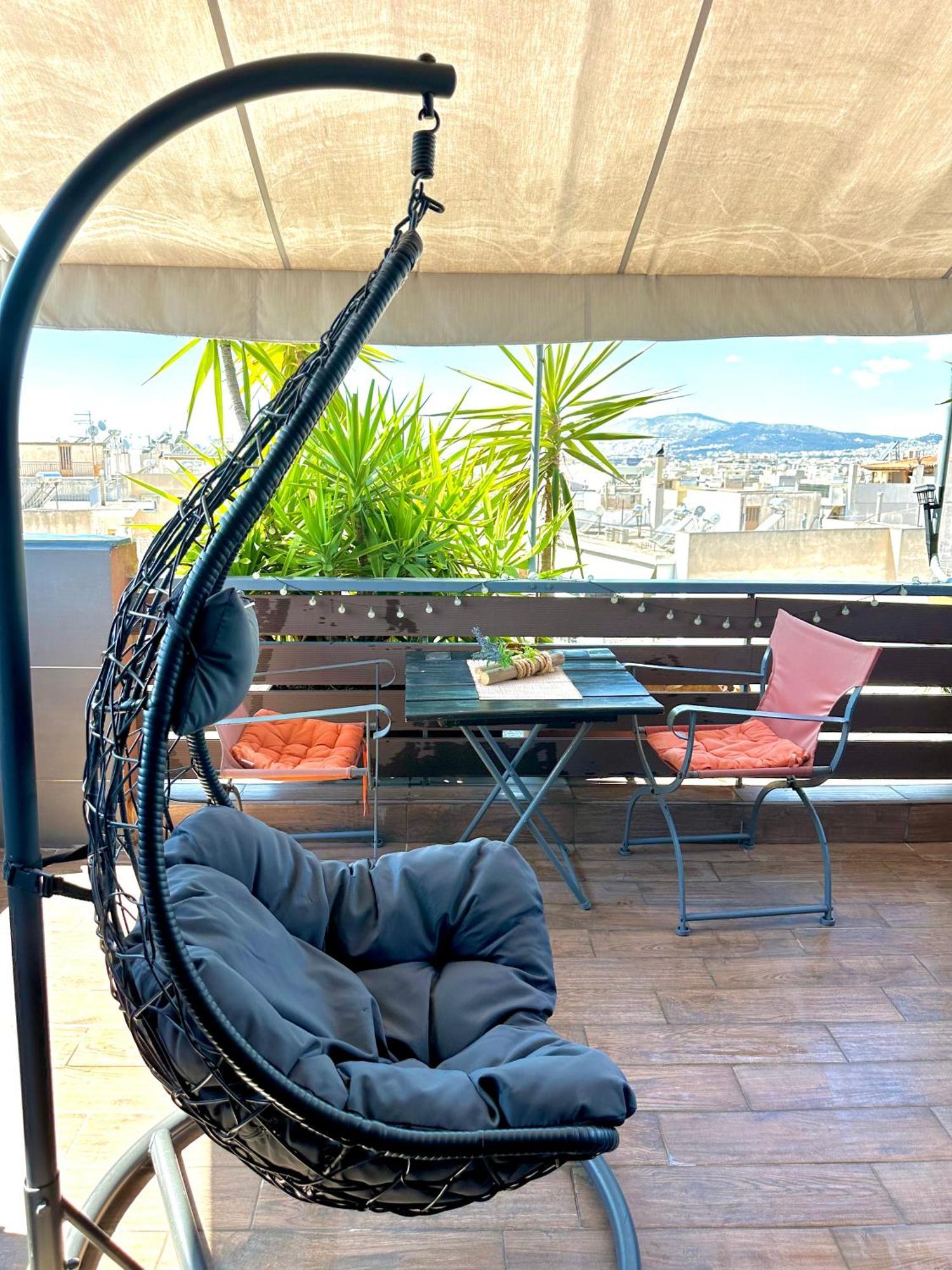 Αfrodite! Roof Top Studio--Wonderful City View Leilighet Athen Eksteriør bilde