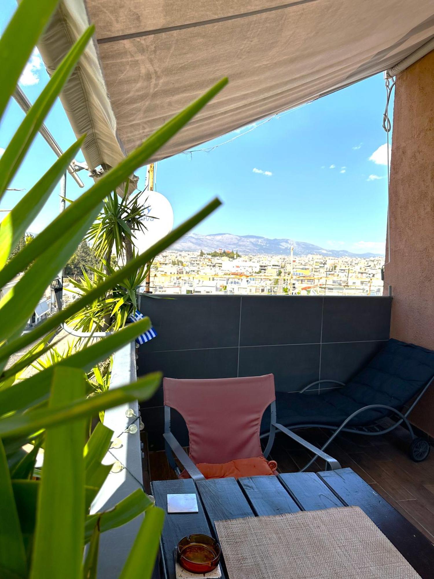 Αfrodite! Roof Top Studio--Wonderful City View Leilighet Athen Eksteriør bilde