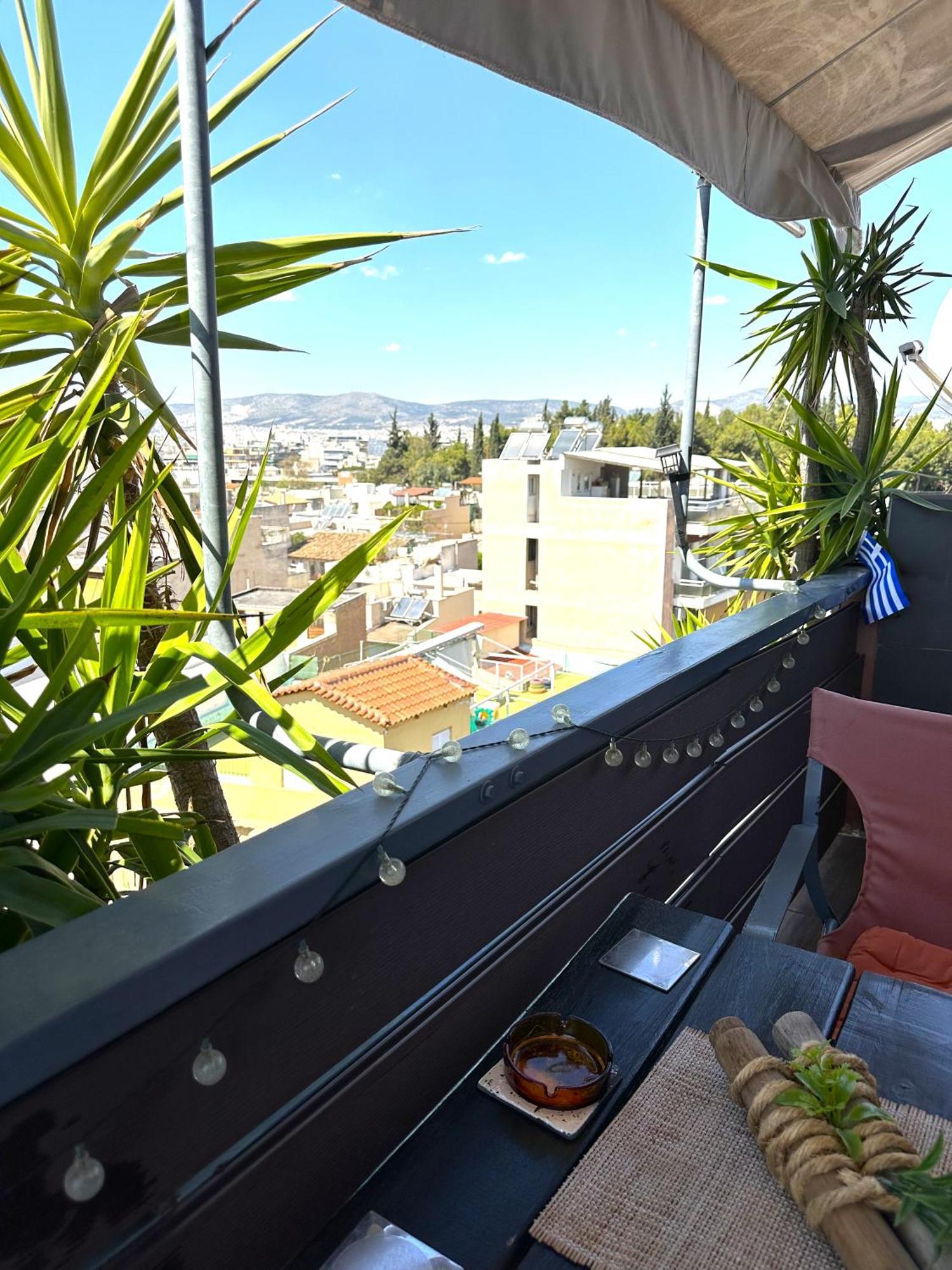 Αfrodite! Roof Top Studio--Wonderful City View Leilighet Athen Eksteriør bilde